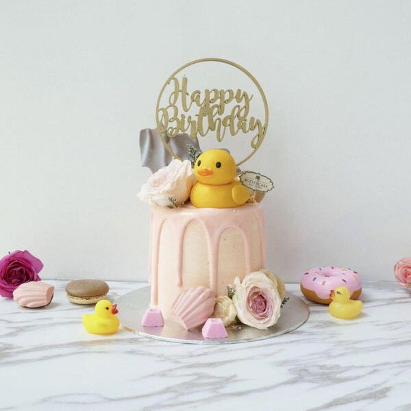 Pink Duckie Cake